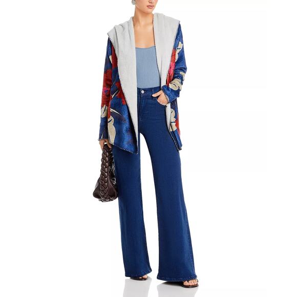 NEW Johnny Was Hooded Floral Sherpa Jacket, Size 2X - Picture 11 of 11